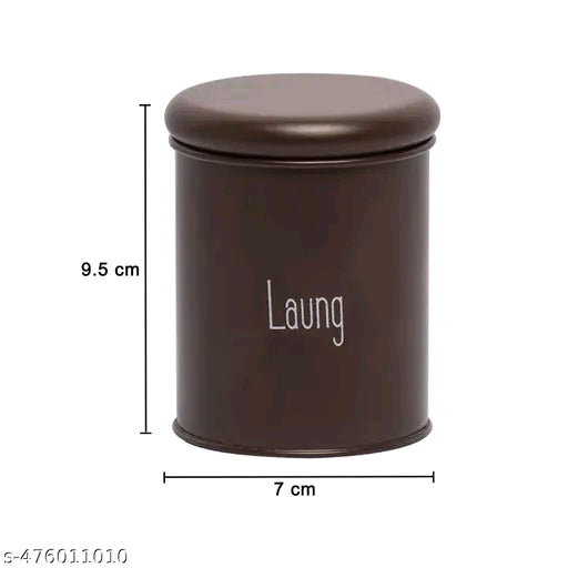 Premium Stainless Steel Airtight Spice Storage Containers (Set of 8)