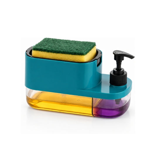 3-in-1 Dish Soap Dispenser & Sponge Caddy